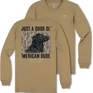 Simply Southern- Men's- American Dude LS