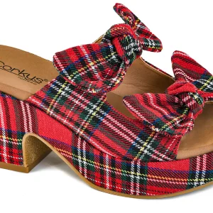 Corkys- Put A Bow on It- Red Plaid